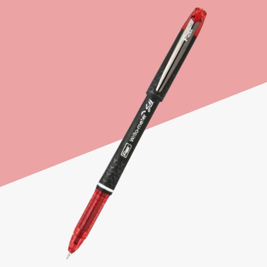 Flair Writo-Meter Silk Ball Pen - Red (Pack of 1)