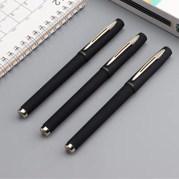 Baoke Black 0.7 mm Gel Pen with 99% Antibacterial Protection (Pack of 1)