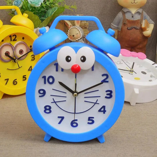 Doraemon Cartoon Clock – Cute & Functional Kids' Table Clock (Pack of 1)