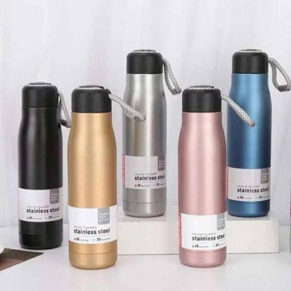 Vacuum Insulated Stainless Steel Fashion Sport Bottle-550ml (Pack of 1)