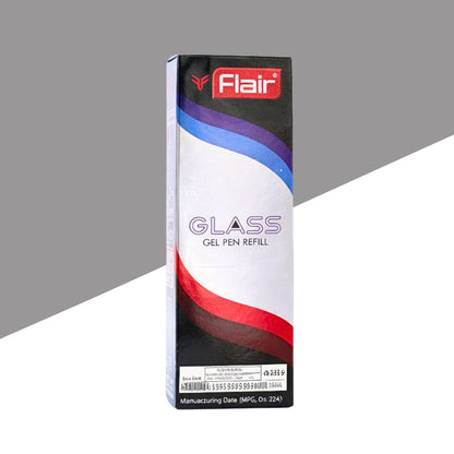(10 Pcs.) Flair Glass Gel Pen Refill – Black