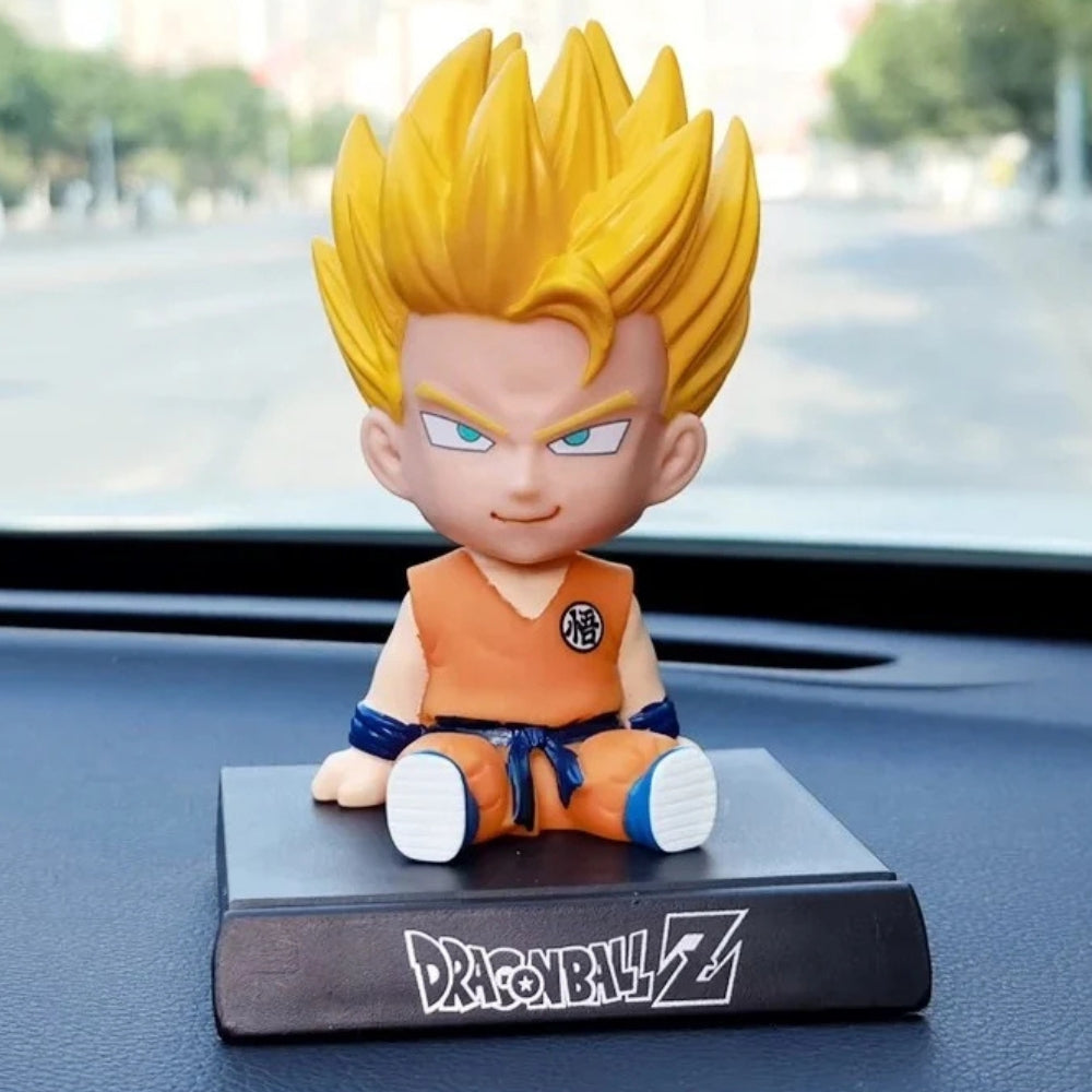 Cartoon  Dragon Ball Z Goku Bobble Head – Fun Car Dashboard & Desk Décor (Pack of 1)