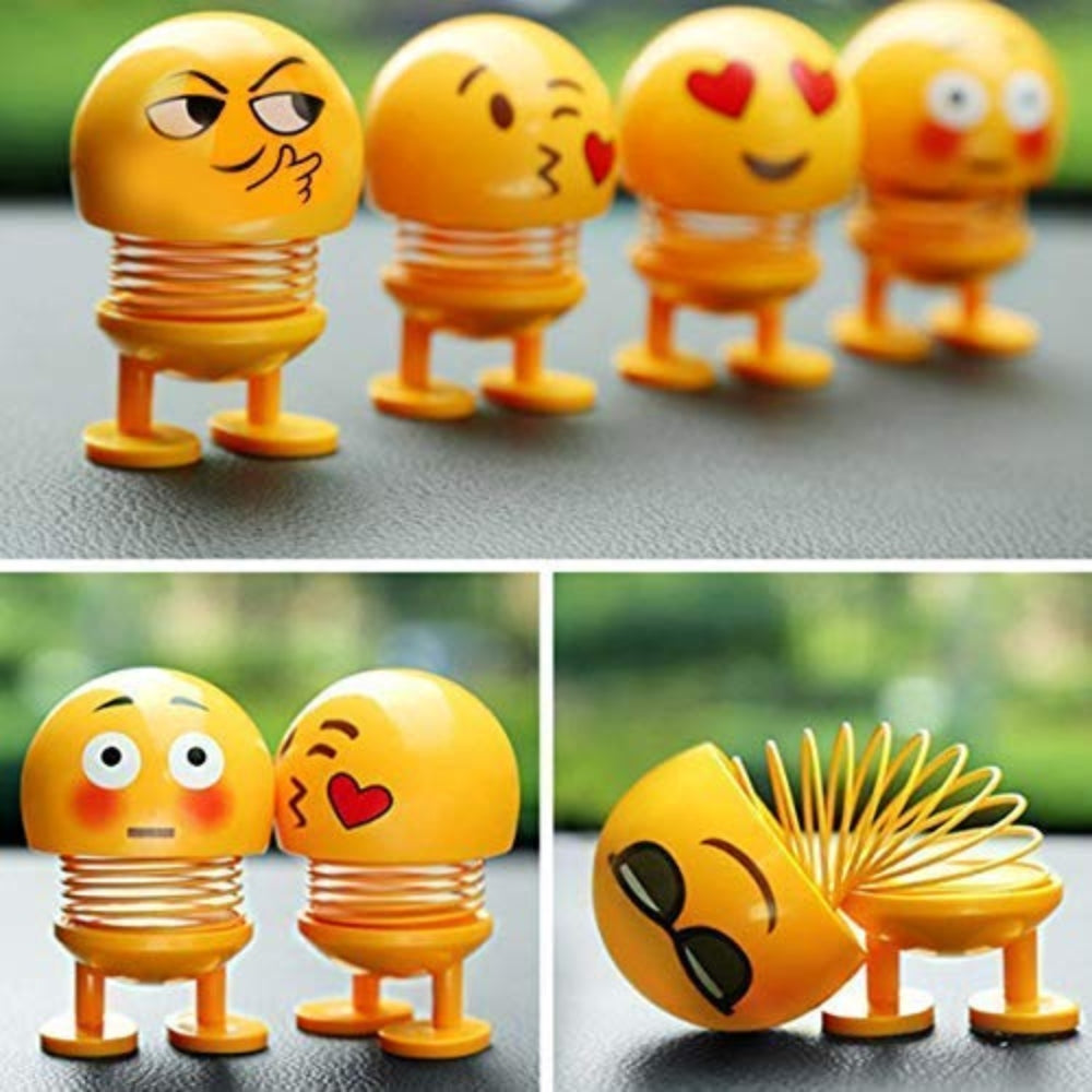 Smiley Face Spring Doll – Fun & Bouncy Toy (Pack of 1)