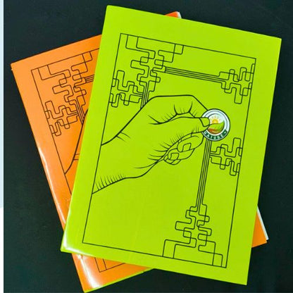 (2 Pcs.) Nature A4 Rough Plain Register – 350 Pages Each Notebook