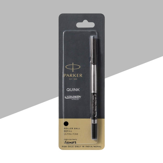 Parker Quink Ultra Fine Navigator Technology Ball Pen Refill – Black Ink (Pack of 1)