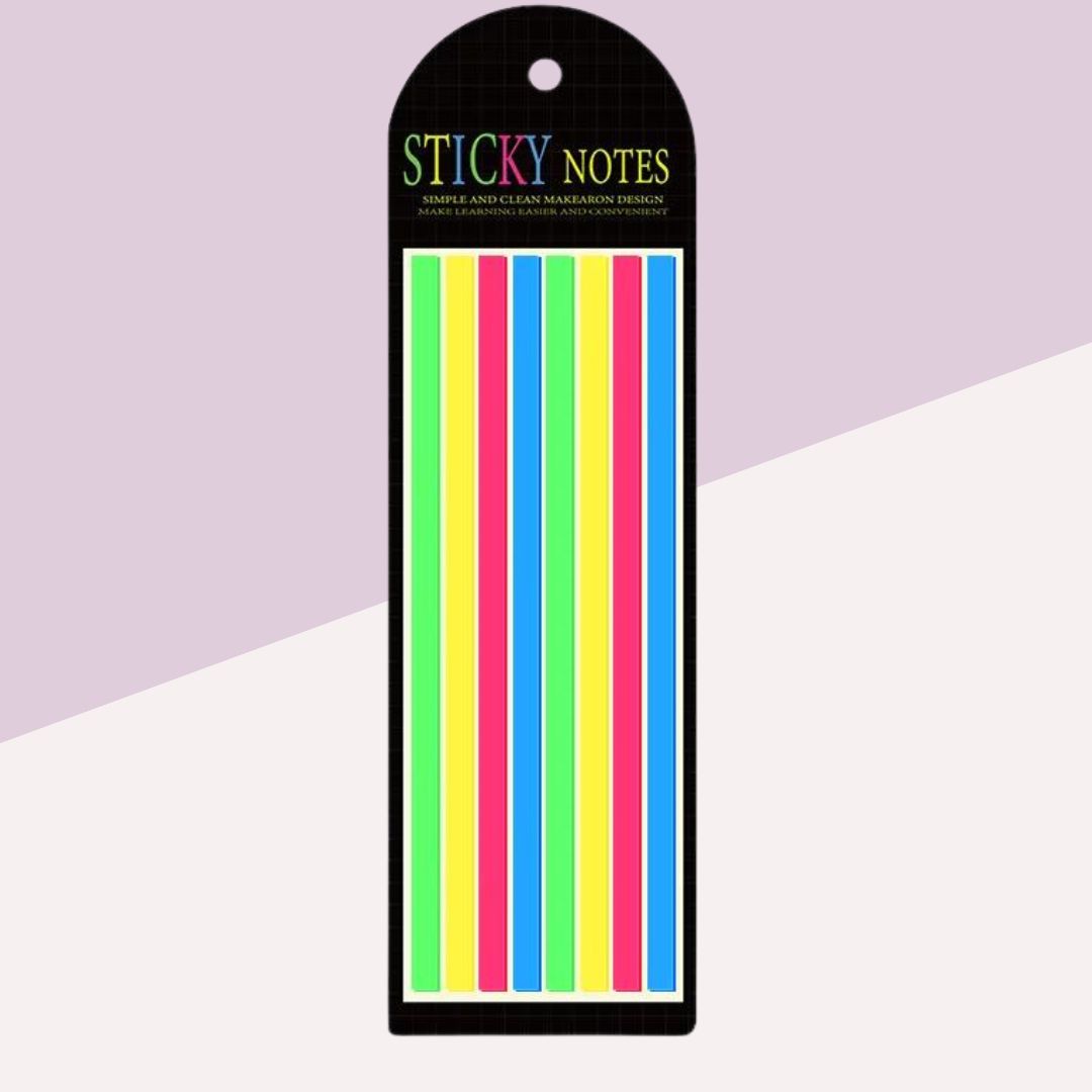 Transparent Sticky Notes, 160 Sheets (Pack of 1) β Topperskit LLP