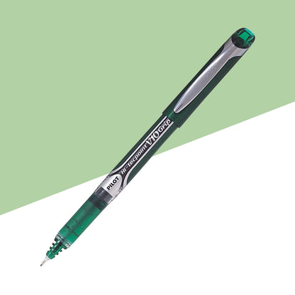 Pilot Hi-TecPoint V10 Grip Roller Ball Pen- Green ( Pack of 1 )