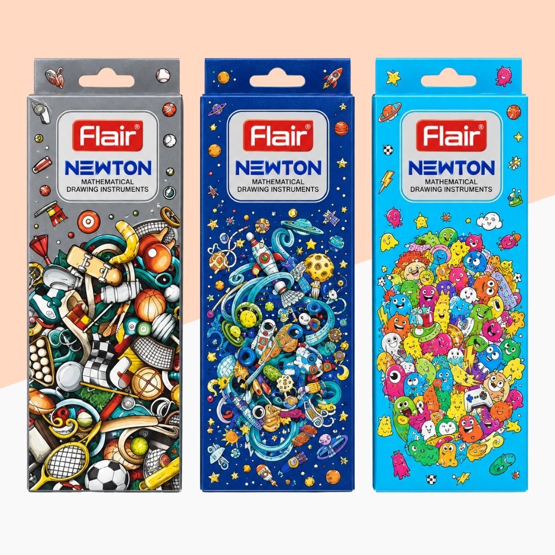Flair Newton Geometry Box - Assorted Instruments