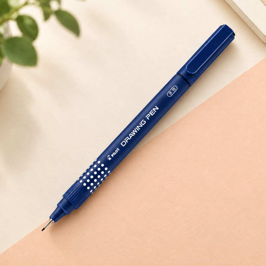 Pilot Drawing Pen Point Size 0.2 mm - Black (Pack Of 1)