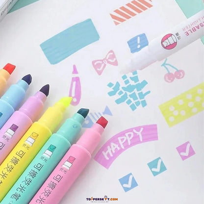 Erasable Highlighter - Dreamy Colors (Pack of 6)