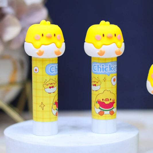 Cute Baby Chicken Glue Stick Perfect for Crafting & School Use – 8 Gm  (Pack of 1)