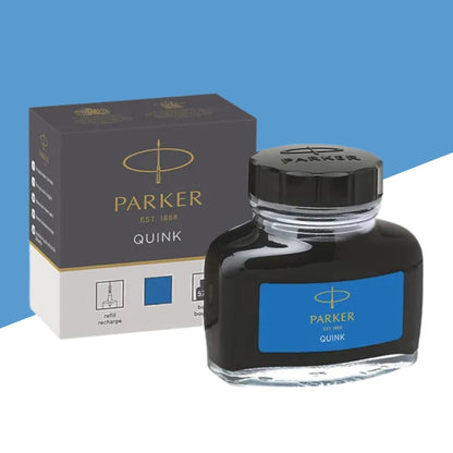 Parker EST. 1888 Quink 30ml Blue Ink Bottle (Pack of 1)