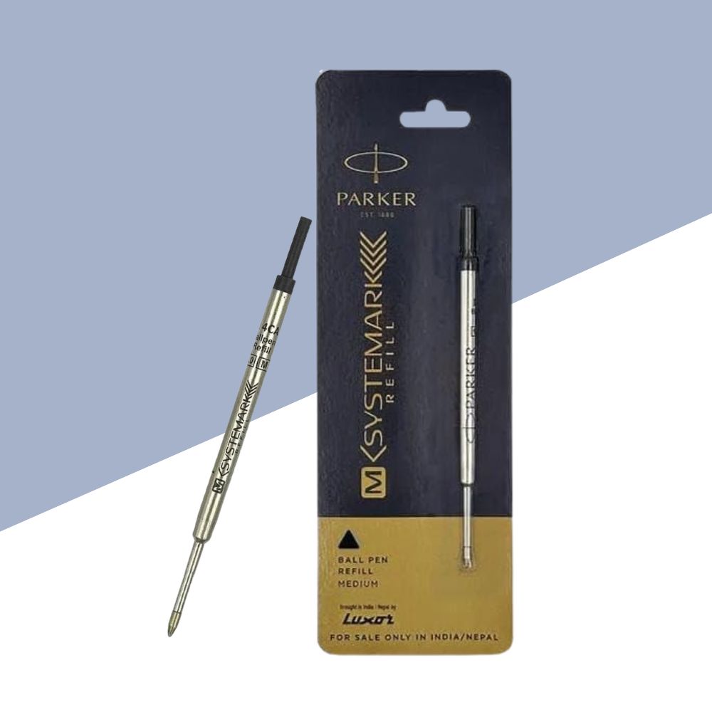 Parker M Systemark Ball Refill – Black (Pack of 1)
