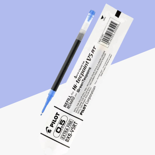Pilot Hi-Tecpoint V5RT  Roller Ball Refill – Blue (Pack of 1)