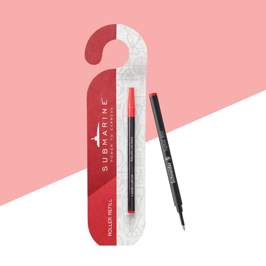 Submarine Schneider Topball 850 Roller Refill – Red (Pack of 1)