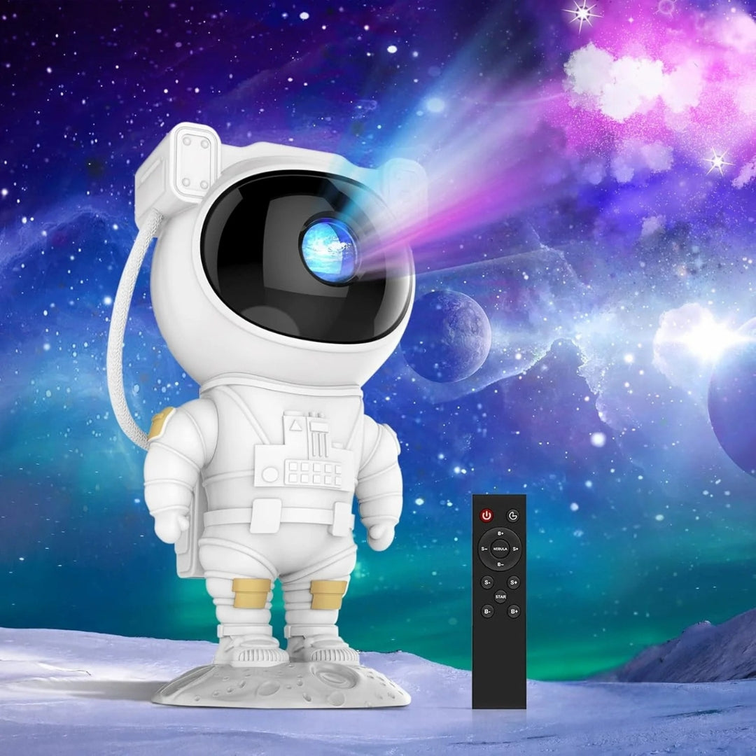 Astronaut Galaxy Projector – Starry Night Light & Space Buddy Room Lamp (Pack of 1)