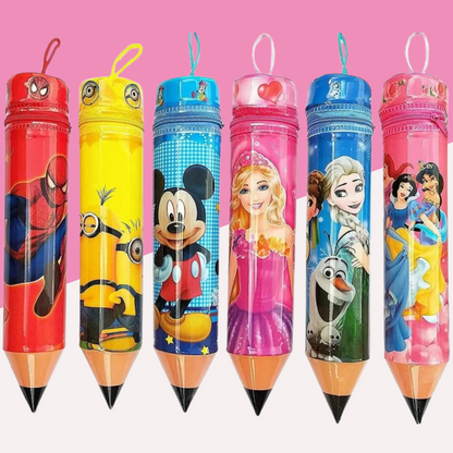 Pencil Case in the Shape of a Pencil (Pack of 1)