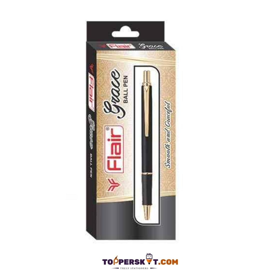 Flair Grace Retractable Ball Pen – Elegance in Every Stroke ( Pack of 1 ) - Topperskit LLP