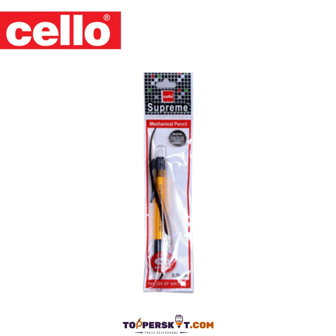 Cello Supreme Mechanical Pencil - 0.5 mm: The Epitome of Writing Precision( Pack Of 1 ) - Topperskit LLP