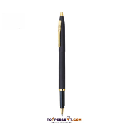 Pierre Cardin Kriss Japan Black Exclusive Roller Ball Pen – A Fusion of Elegance and Precision ( Pack of 1 ) - Topperskit LLP