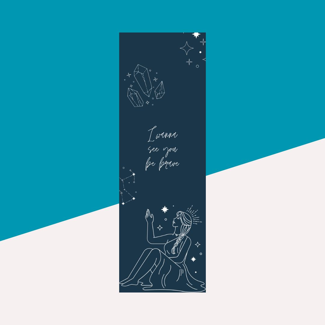 Fancy Bookmark - High Quality 300 GSM Paper (Pack of 1)