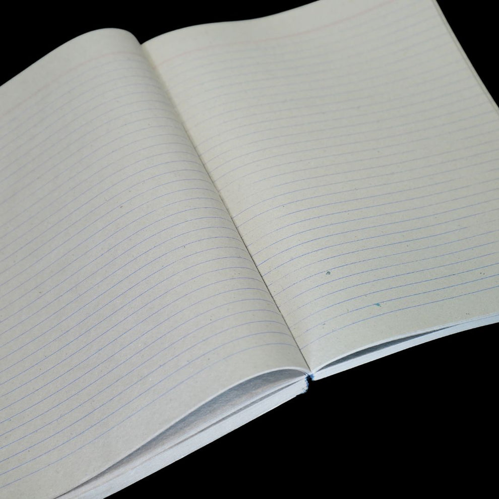 (2 Pcs.) Eco-Friendly A4 Rough Single Line Register - 484 Pages Each N ...