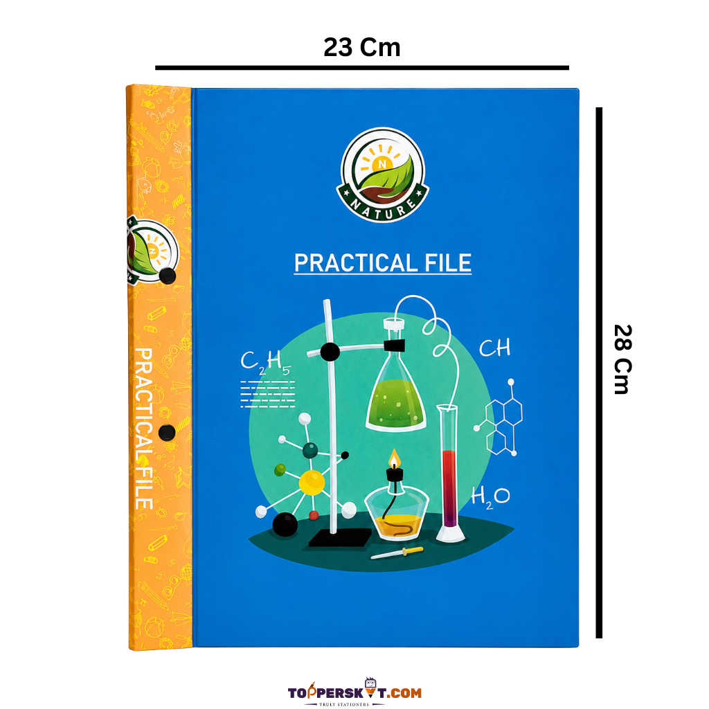 Premium Hard Cover Practical File  (Pack of 1)
