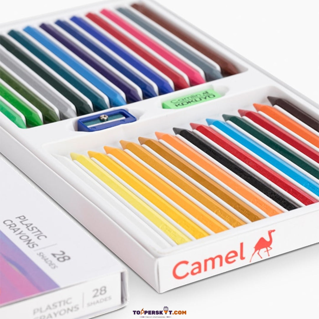 Camel Artica Plastic Crayon ( Pack Of 28 Shades )