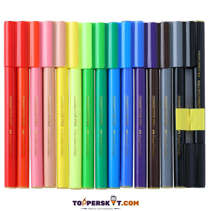 Faber-Castell Connector Sketch Pen : Unleash Your Creative Potential (Pack of 15 ) - Topperskit LLP