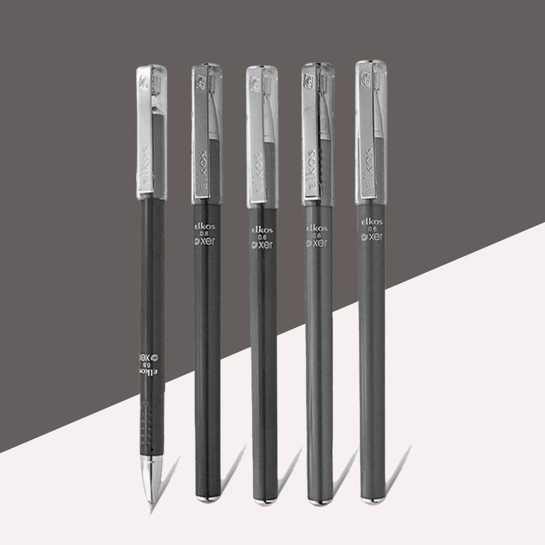 Elkos Oxer Ball Pen – Black : Effortless Elegance in Every Stroke ( Pack of 1 ) - Topperskit LLP