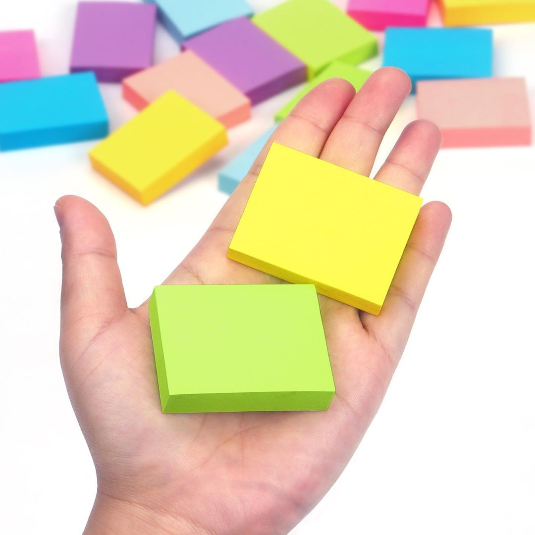 Colorful Sticky Notes - 2 inch x 1.5 inch ( Pack of 1 ) β Topperskit LLP