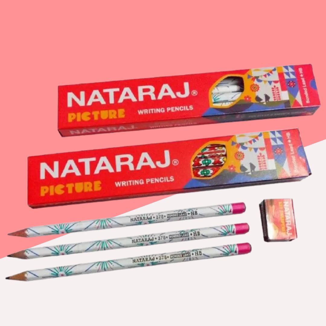 Nataraj Picture Writing Pencils for Creative Expression ( Pack Of 10 ) - Topperskit LLP