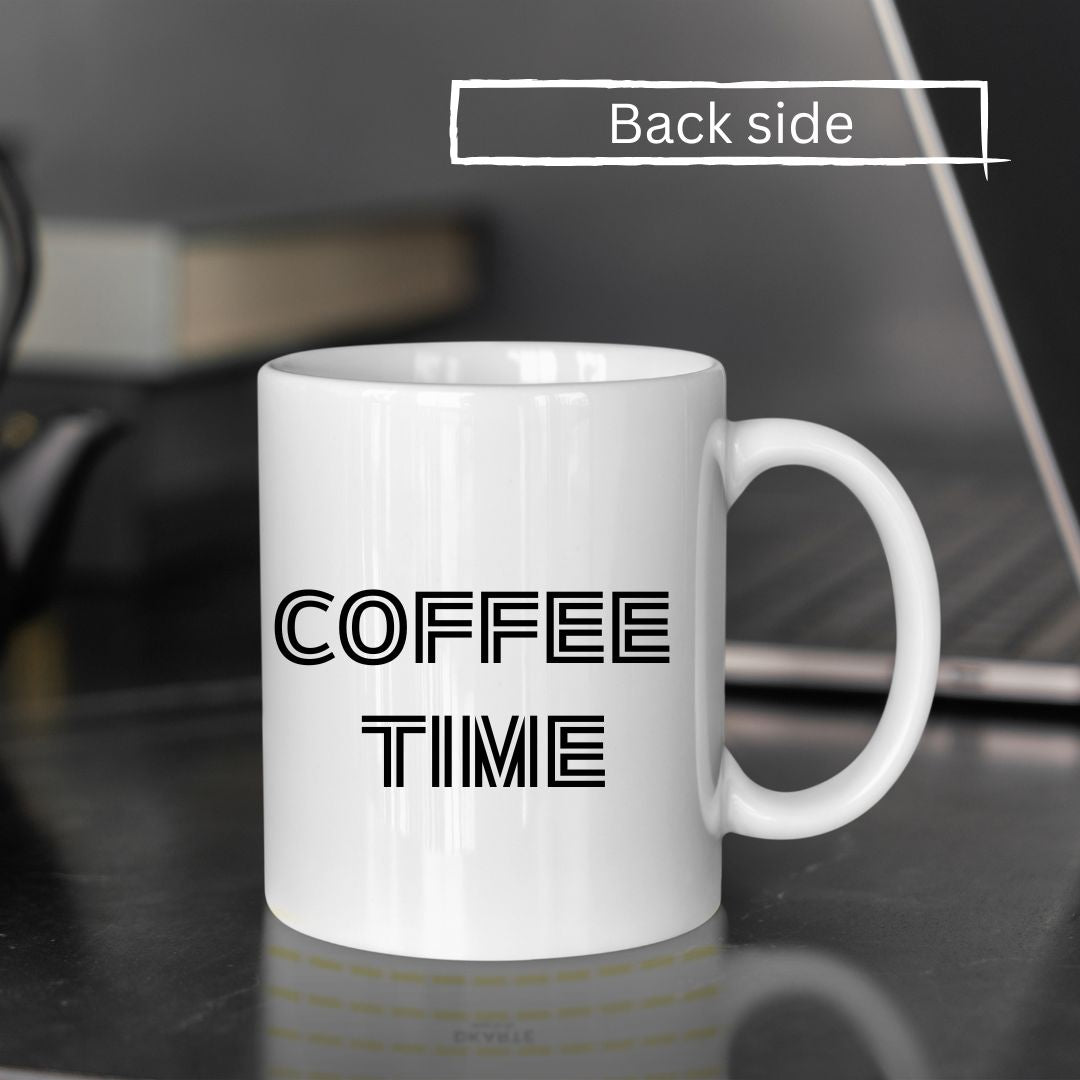 Stylish Coffee Mug with Printed Design (Pack of 1)