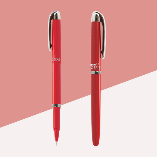 Win Guide Ball Pen - Red ( Pack of 1 )