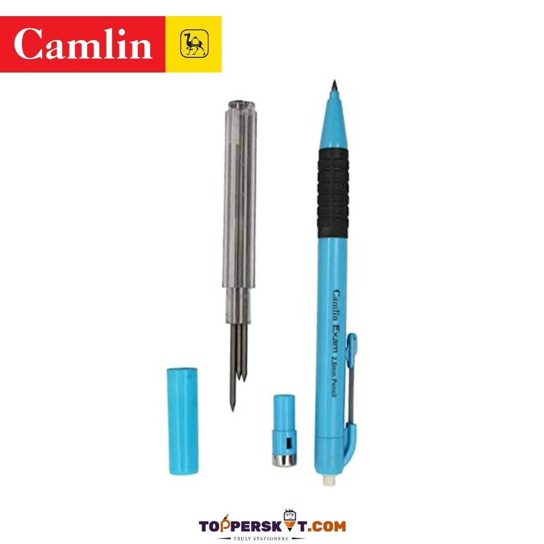 Camlin Exam Pen Pencil - 2 Mm: Dark, Bold, and Economical Writing Companion ( Pack Of 1 ) - Topperskit LLP