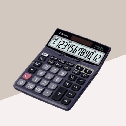 Casio DJ120D Desktop Calculator – Efficient 12-Digit Calculation Companion ( Pack of 1 ) - Topperskit LLP