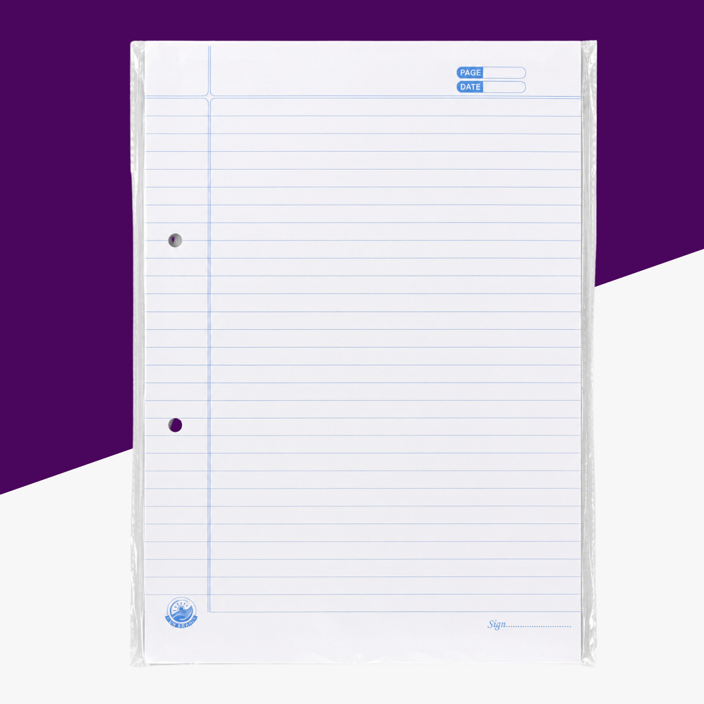Premium A4 Ruled Sheets (Pack of 100 Sheet) (Copy)
