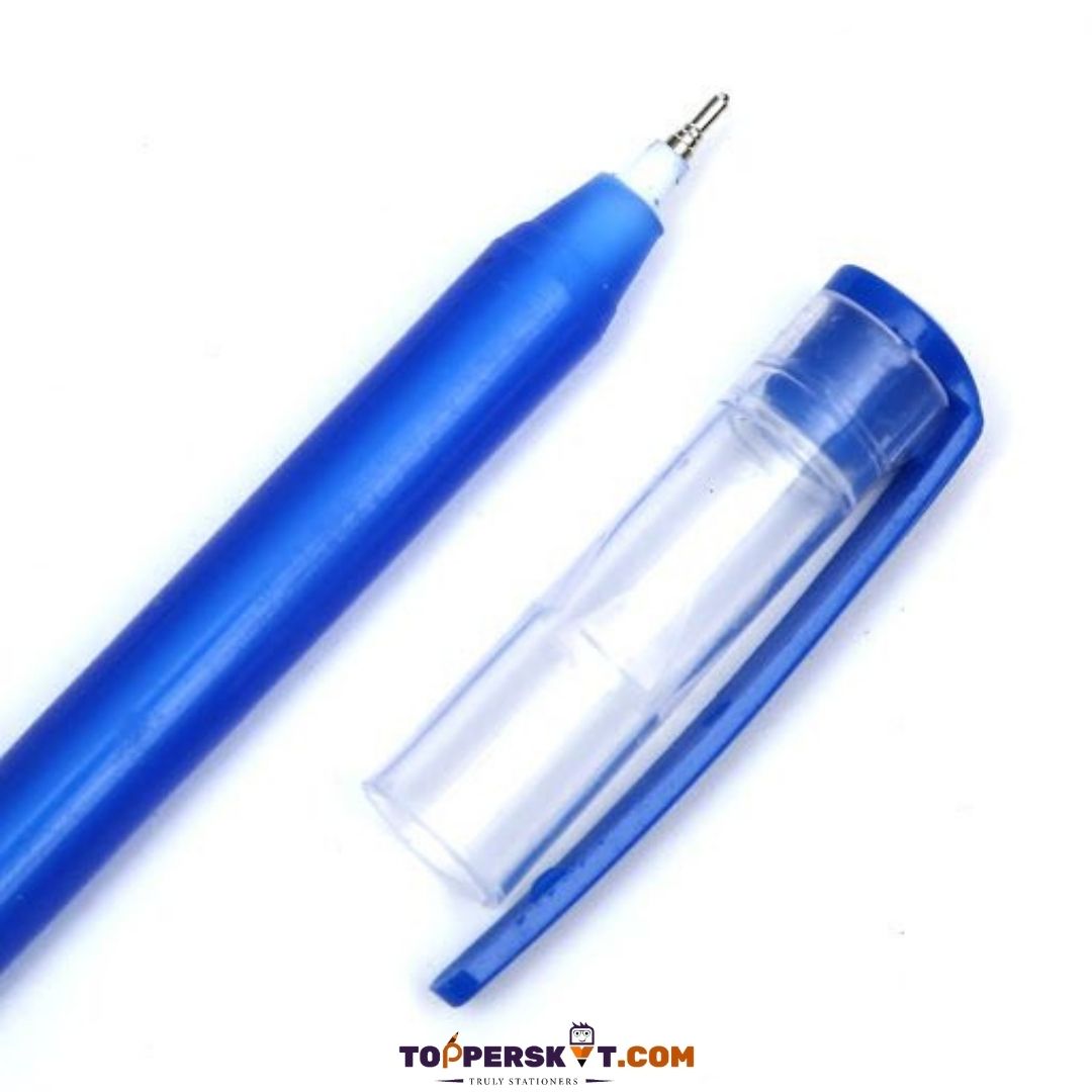 Use & Throw Ball Pen  – Blue: Convenience in Every Stroke ( Pack of 5 ) - Topperskit LLP