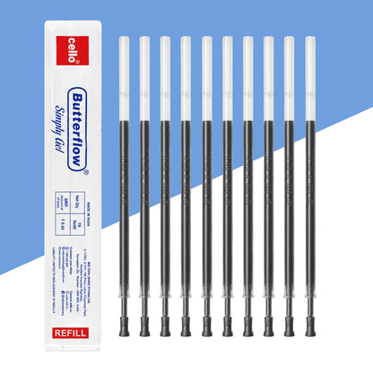 (10 Pcs.) Cello Butterflow Simply Gel Refill - Blue
