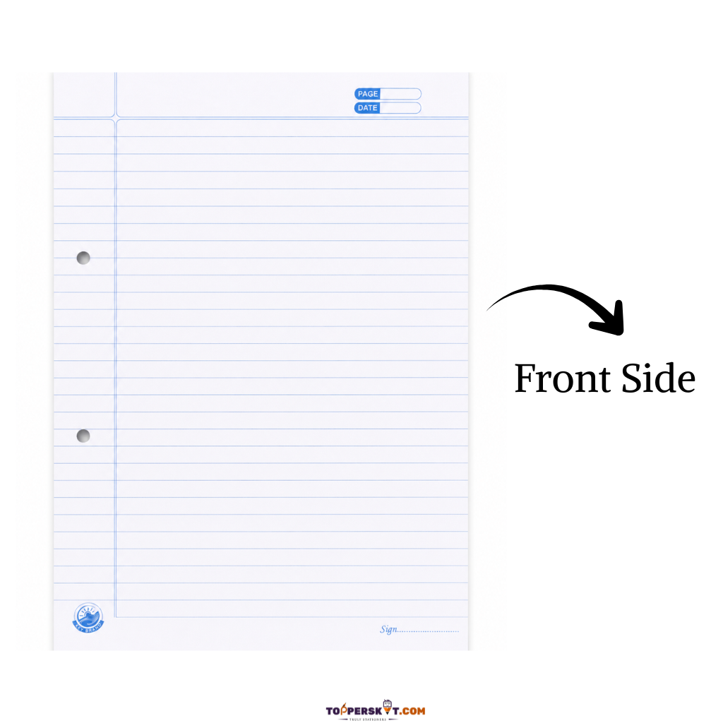 Premium A4 Ruled Sheets (Pack of 100 Sheet) (Copy)