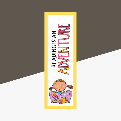 Fancy Bookmark - High Quality 300 GSM Paper (Pack of 1)