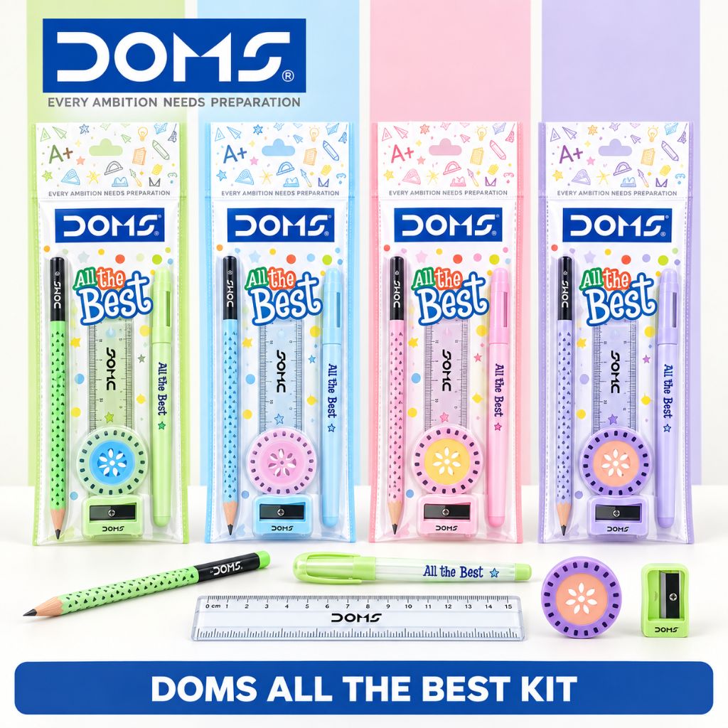 Doms All the Best Stationery Kit Assorted - Image 2