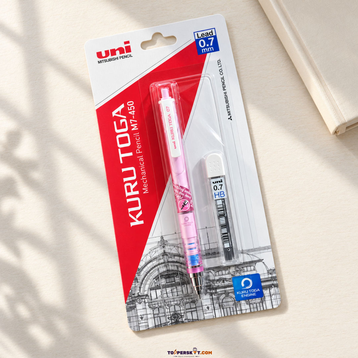 Uni-ball Kuru Toga M7-450 Mechanical Pencil in assorted colours