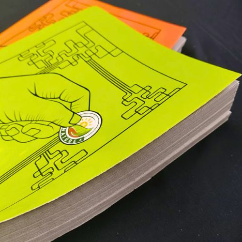 (2 Pcs.) Nature A4 Rough Plain Register – 350 Pages Each Notebook
