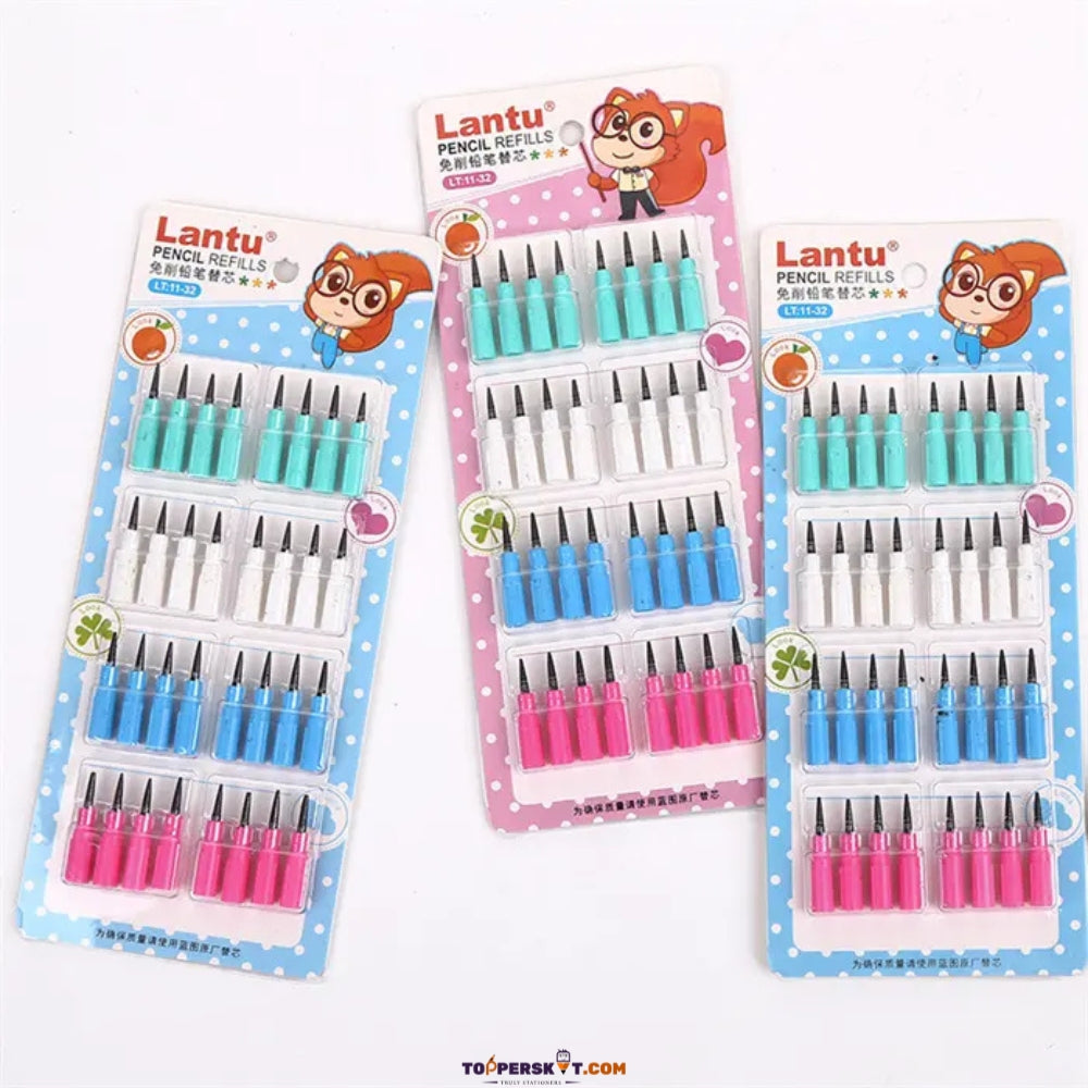 Lantu Non-Sharpening Whistle Plastic Pencil Lead (Pack of 32)