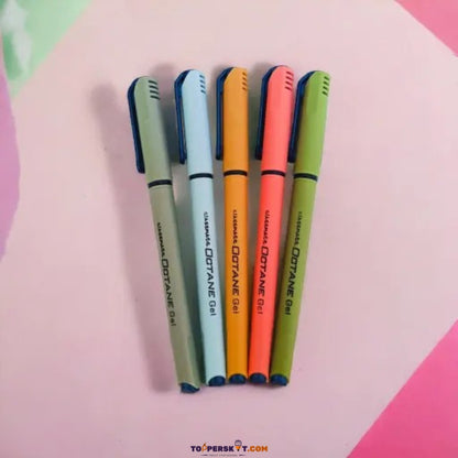 Classmate Octane Gel Pen Set Pastel Body – Blue ( Pack of 10 )