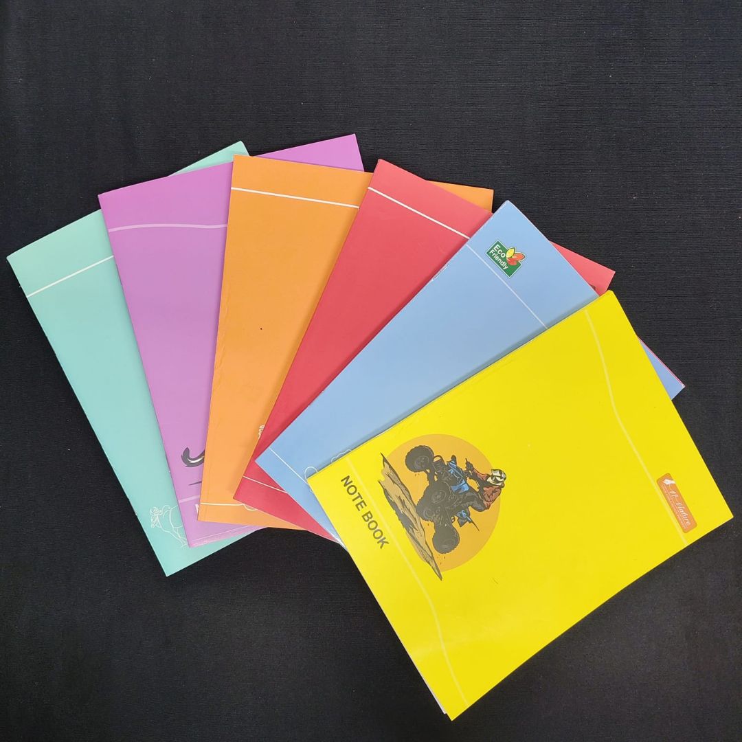 N. Nature Double Line Convent Notebook – 176 Pages (Pack of 1)