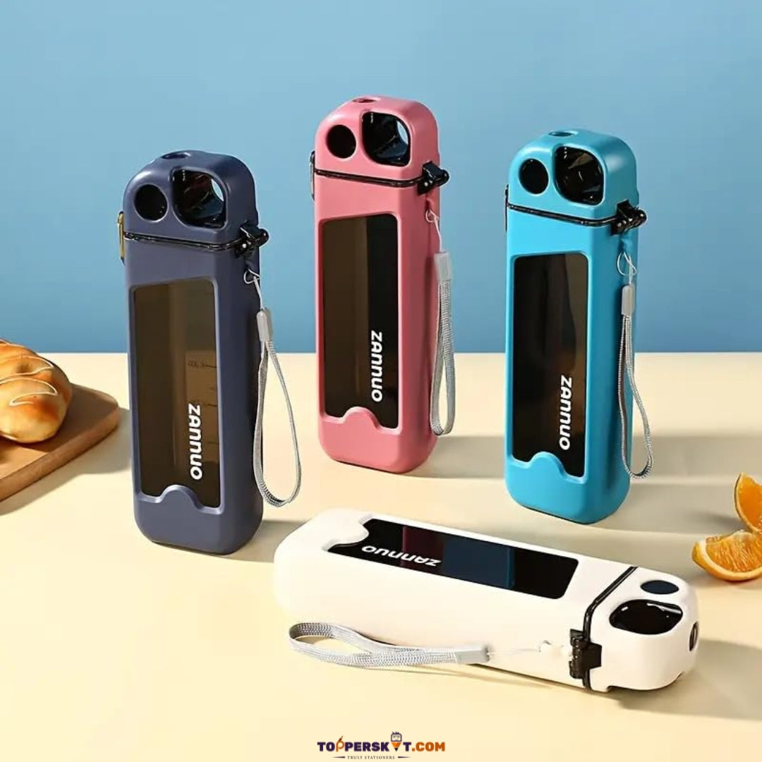 Zannuo 300ml Plastic Water Bottle – Compact & Leak-Proof (Pack of 1)