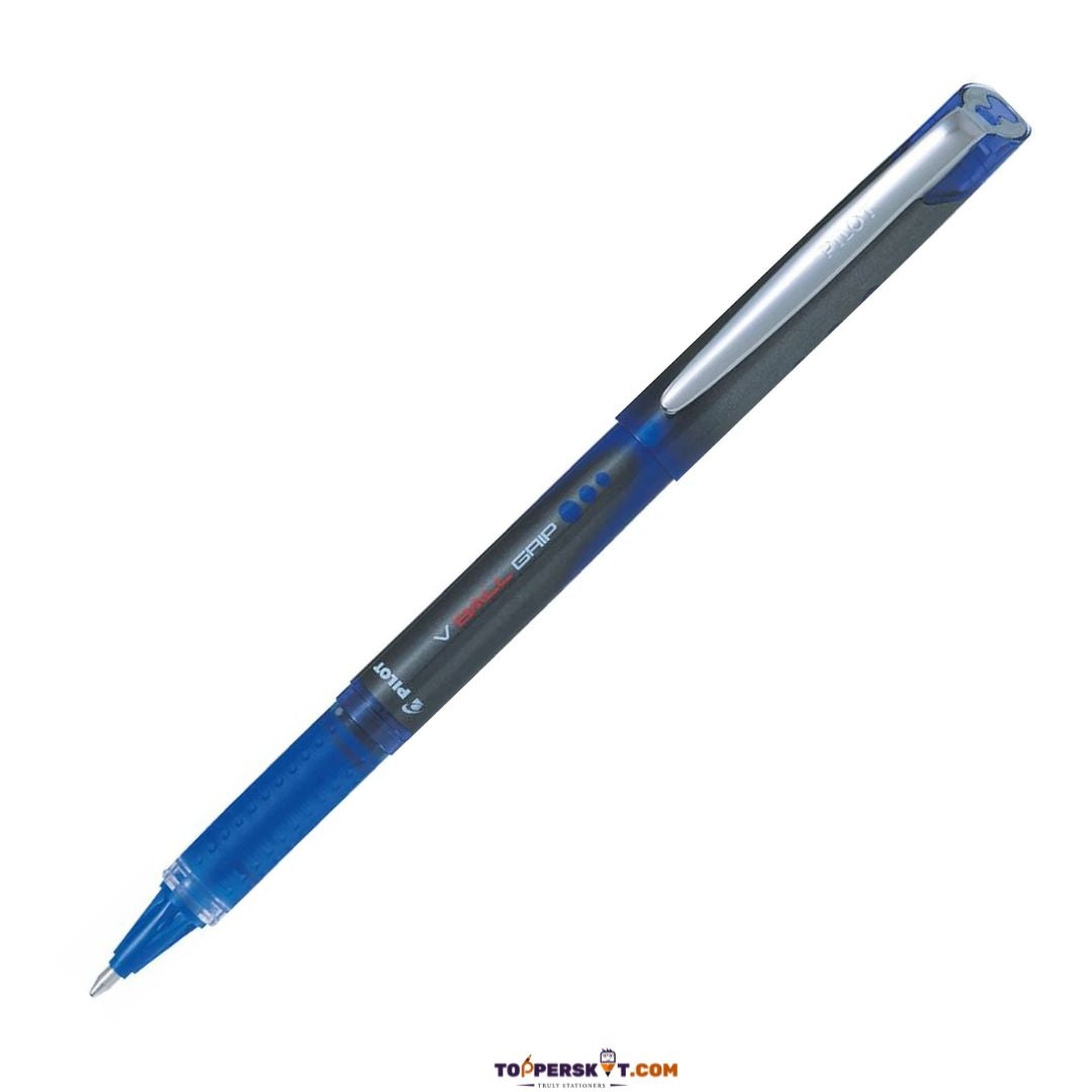 Pilot V Ball Grip 10 Liquid Roller Ball Pen – Blue Ink (Pack of 1)