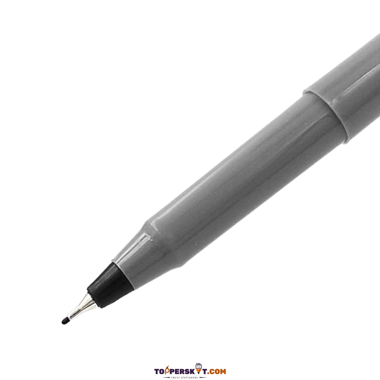 Rorito Fiber Point Gel Pen – Black ( Pack of 1 )